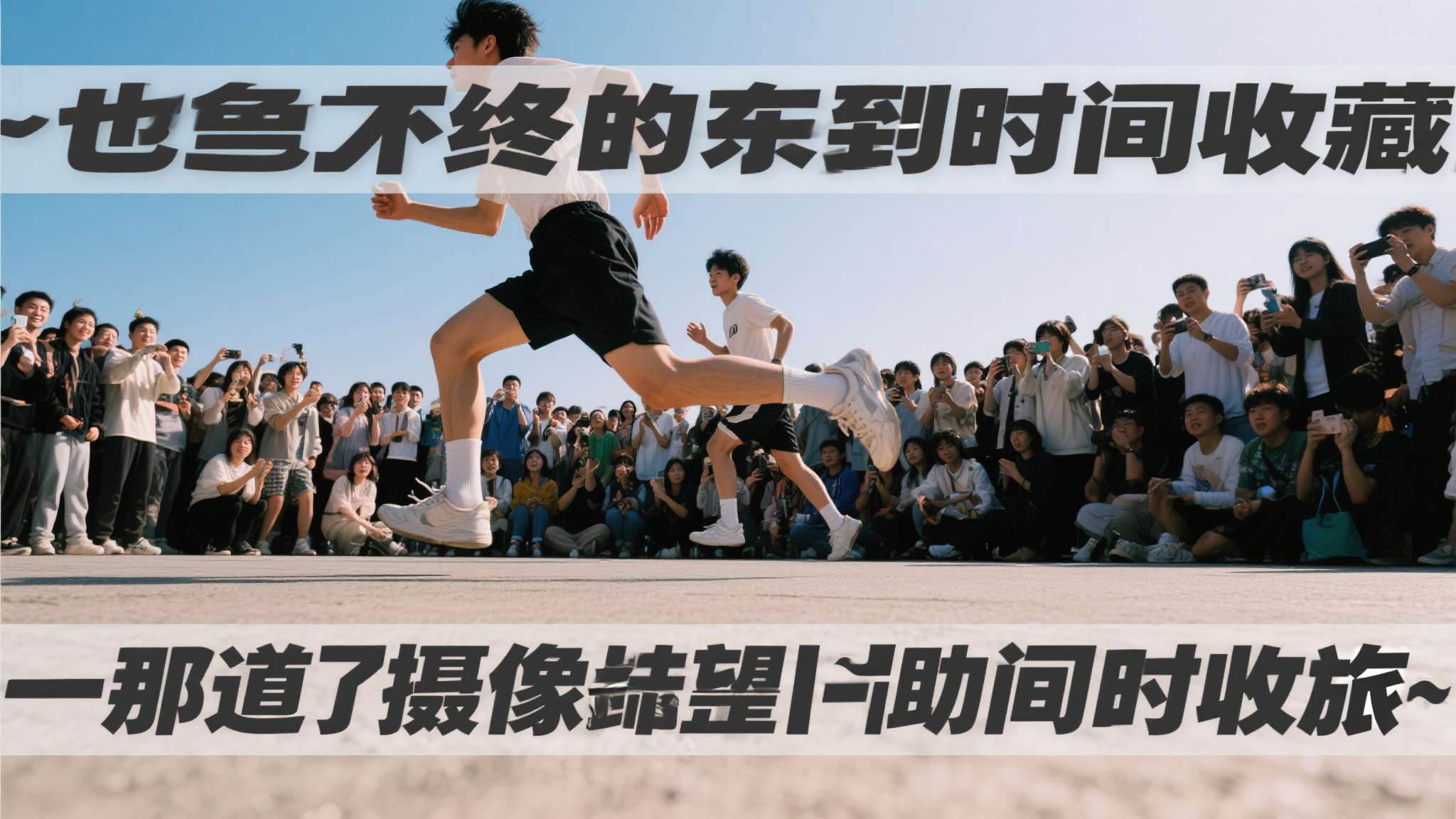 这一帧帧,既映照我们的年少,也定格你们(球迷)的热望 这一切终将被时间收藏 —— 正如标题所言:那一道道影像片段,同时记录下年轻脚步,